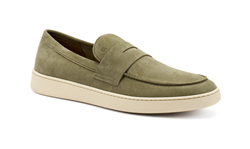 SLIP-ON IN SUEDE 24D4 PRATO PANNA